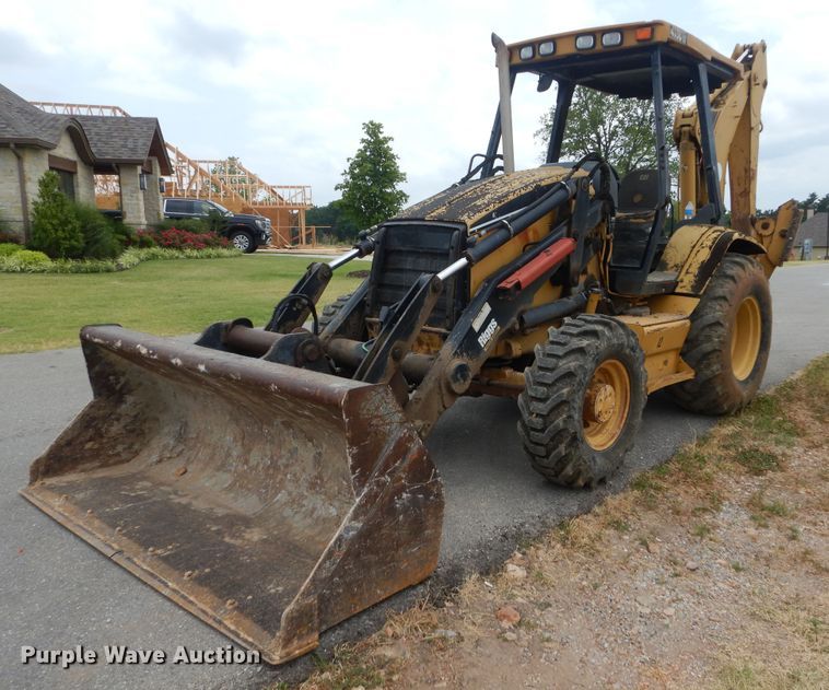 image for item HS9702 2001 Caterpillar 416C  backhoe