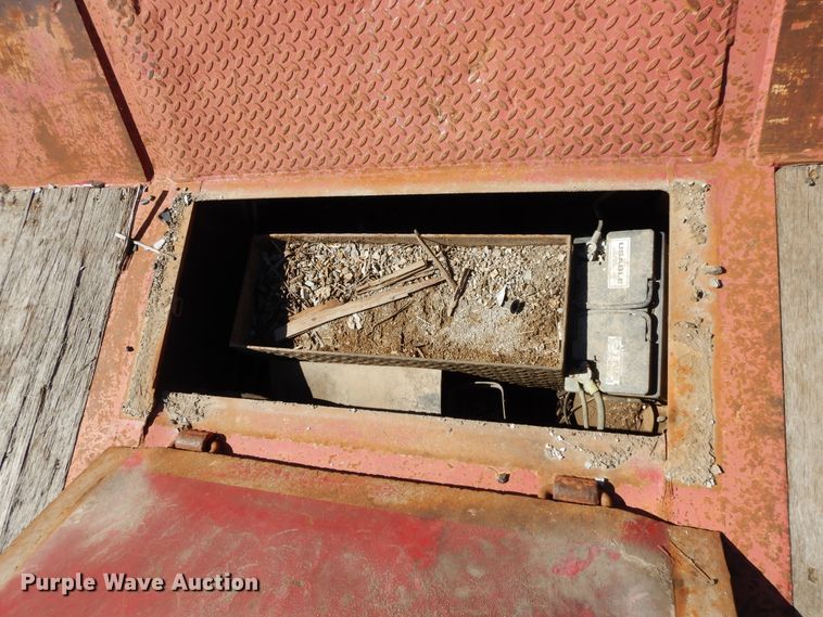 image for item DE5657 1985 Load King lowboy equipment trailer