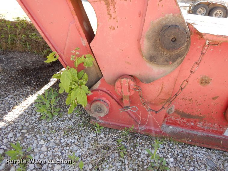 image for item DE5657 1985 Load King lowboy equipment trailer