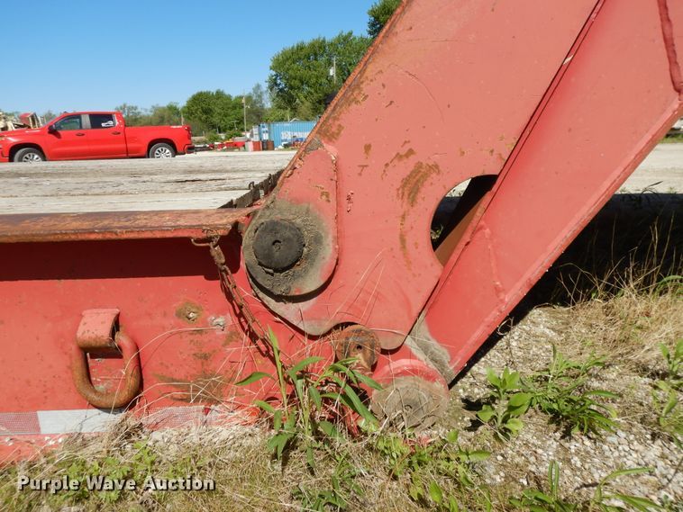 image for item DE5657 1985 Load King lowboy equipment trailer