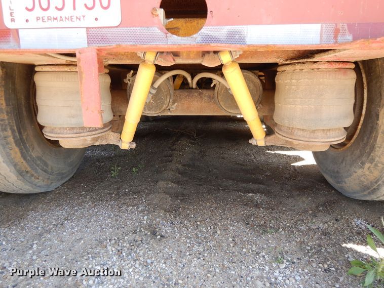 image for item DE5657 1985 Load King lowboy equipment trailer