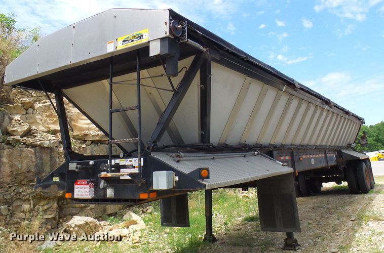 image for item DG1948 2007 Etnyre live bottom trailer