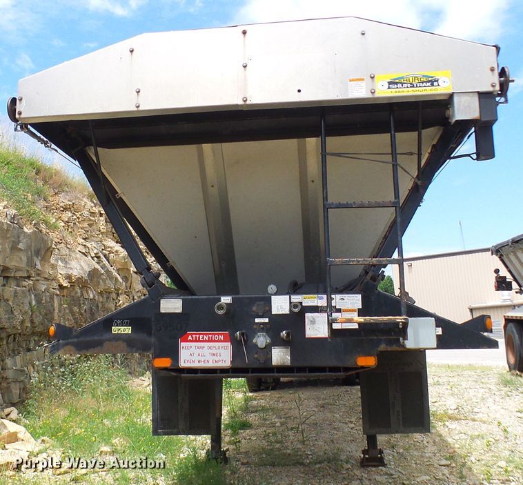 image for item DG1948 2007 Etnyre live bottom trailer