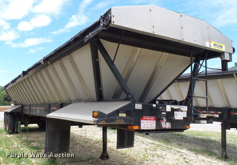 image for item DG1948 2007 Etnyre live bottom trailer