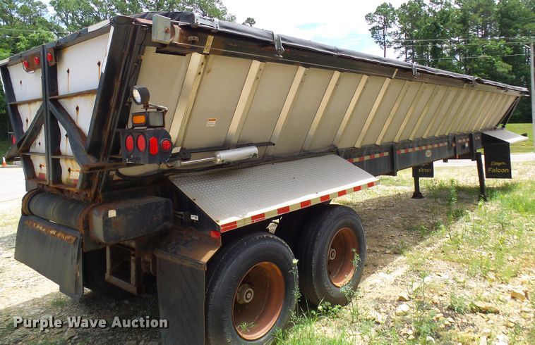 image for item DG1948 2007 Etnyre live bottom trailer