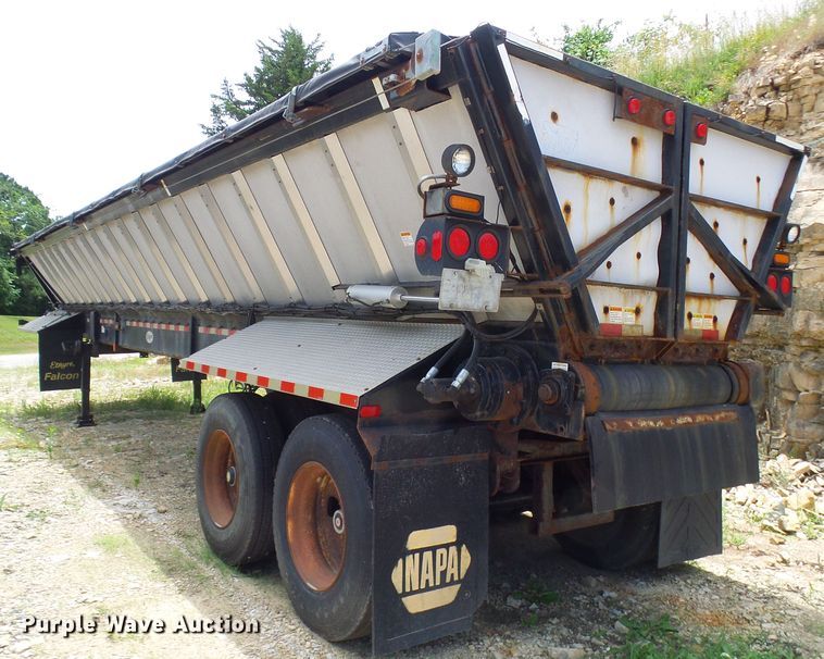 image for item DG1948 2007 Etnyre live bottom trailer