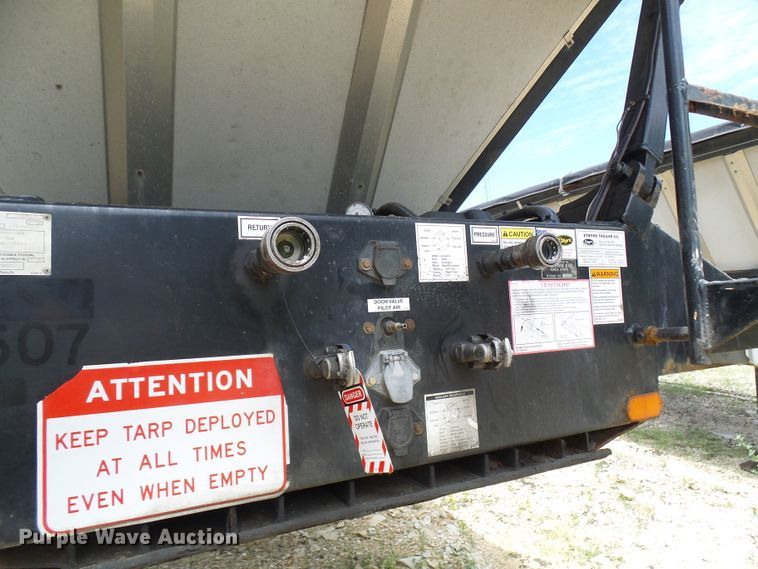 image for item DG1948 2007 Etnyre live bottom trailer