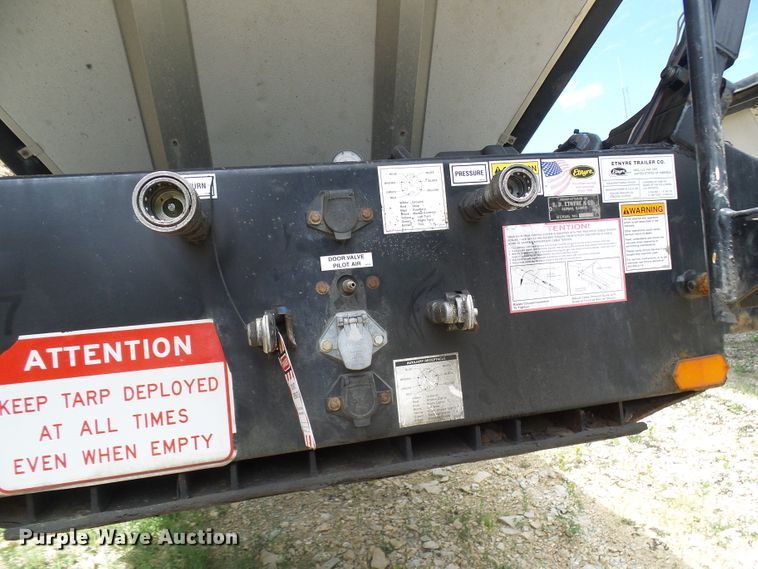 image for item DG1948 2007 Etnyre live bottom trailer