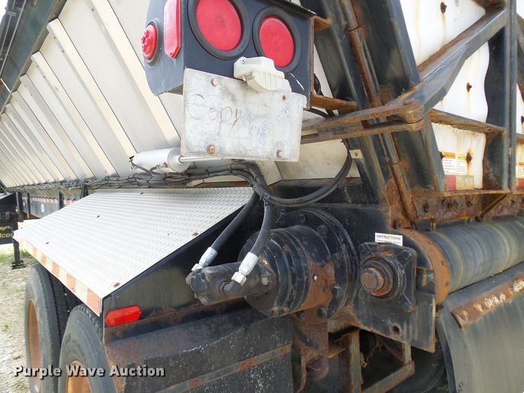 image for item DG1948 2007 Etnyre live bottom trailer