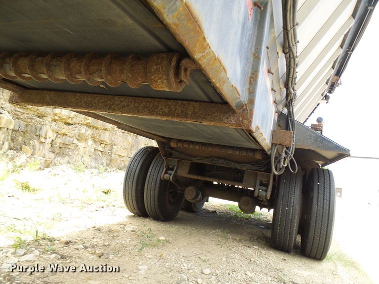 image for item DG1948 2007 Etnyre live bottom trailer