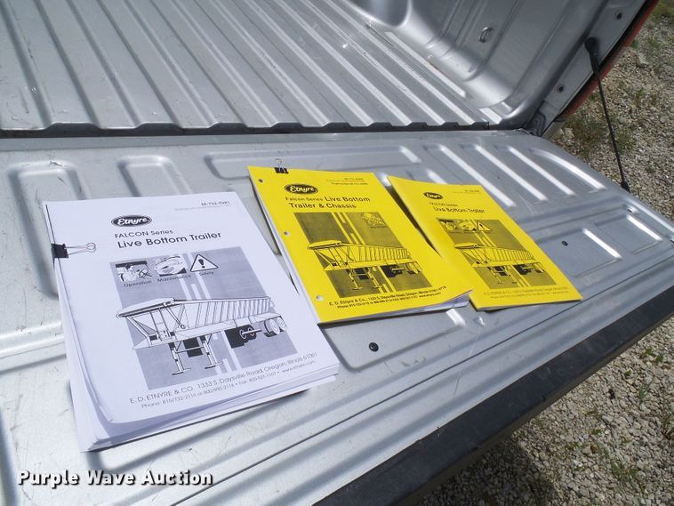 image for item DG1948 2007 Etnyre live bottom trailer