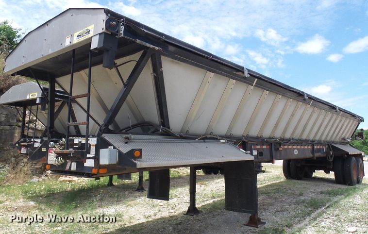 image for item DG1949 2007 Etnyre live bottom trailer