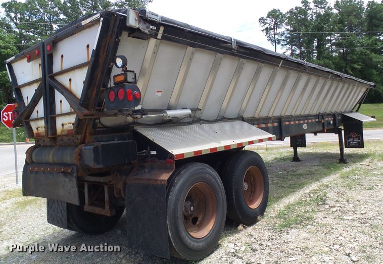 image for item DG1949 2007 Etnyre live bottom trailer