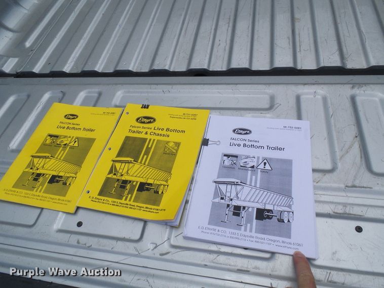 image for item DG1949 2007 Etnyre live bottom trailer