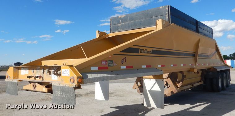 image for item DG4503 2007 Midland MG42 TC3000 bottom dump trailer