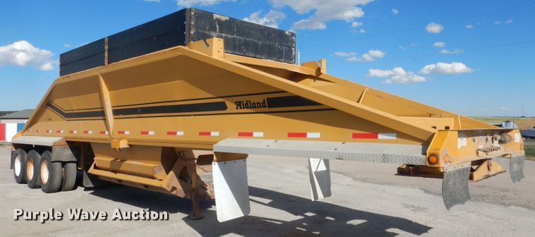 image for item DG4503 2007 Midland MG42 TC3000 bottom dump trailer