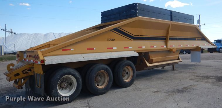 image for item DG4503 2007 Midland MG42 TC3000 bottom dump trailer