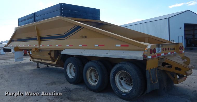 image for item DG4503 2007 Midland MG42 TC3000 bottom dump trailer