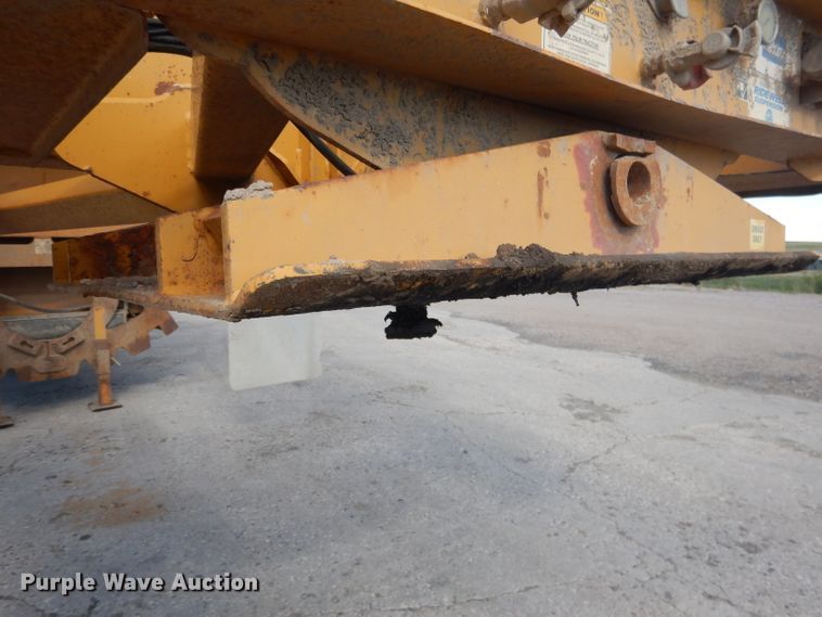 image for item DG4503 2007 Midland MG42 TC3000 bottom dump trailer