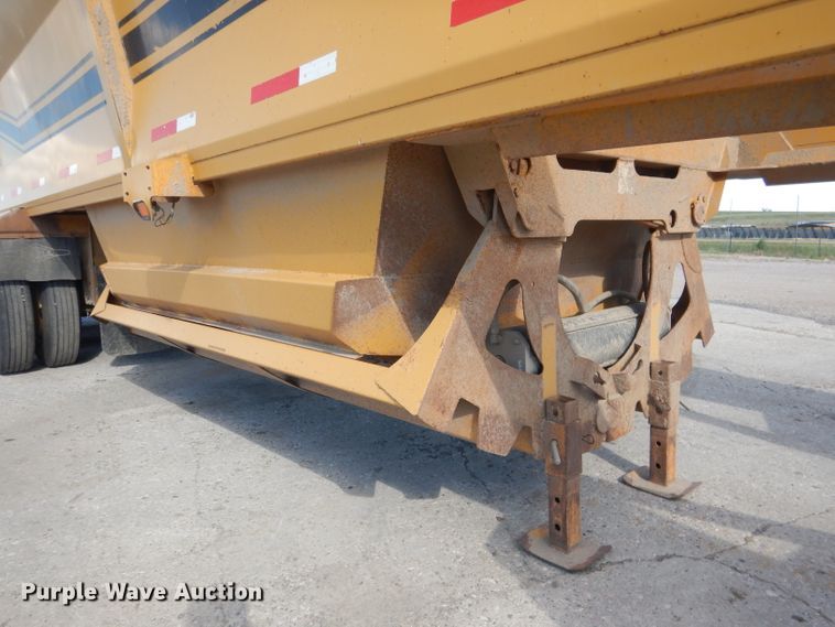 image for item DG4503 2007 Midland MG42 TC3000 bottom dump trailer