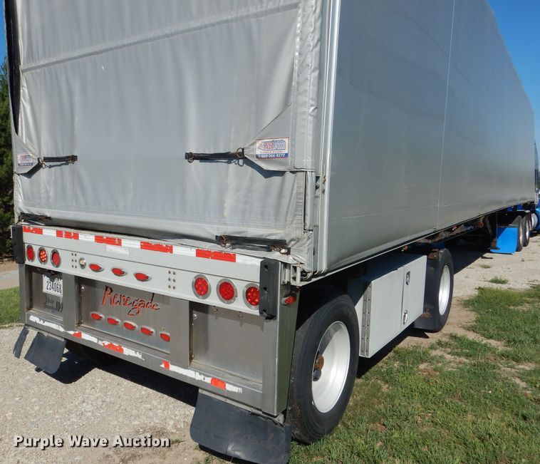 image for item DG5987 2006 Fontaine Renegade conestoga trailer