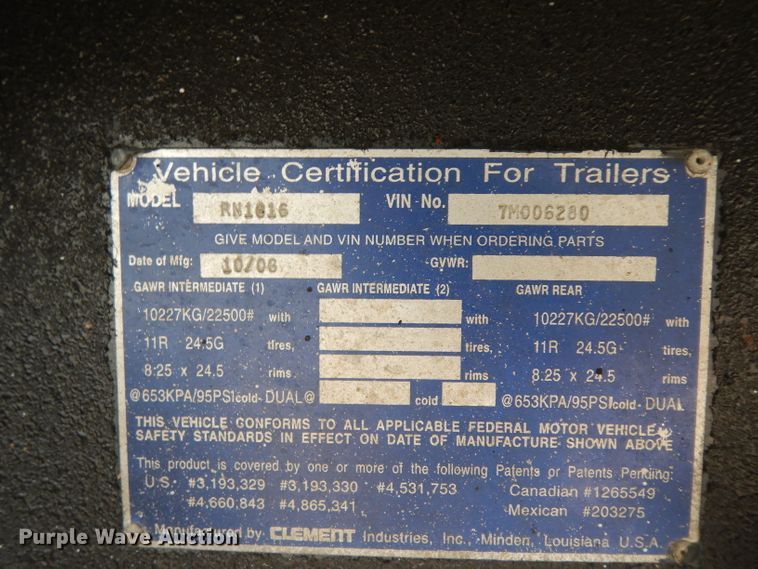 image for item DG6814 2002 Mack RD688S dump truck