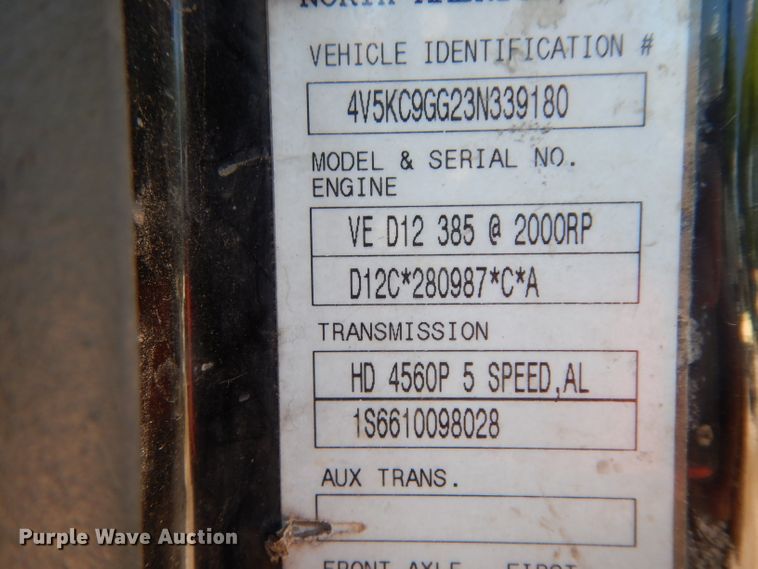 image for item DG6825 2003 Volvo VE D12  sewer jetter / vacuum truck