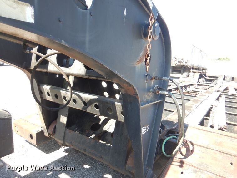 image for item DG8656 2002 Fontaine TA35NGB lowboy equipment trailer