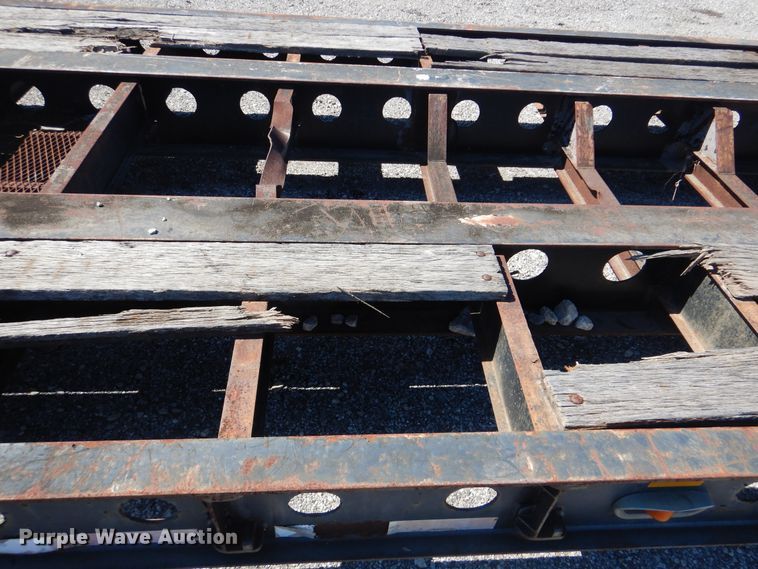 image for item DG8656 2002 Fontaine TA35NGB lowboy equipment trailer