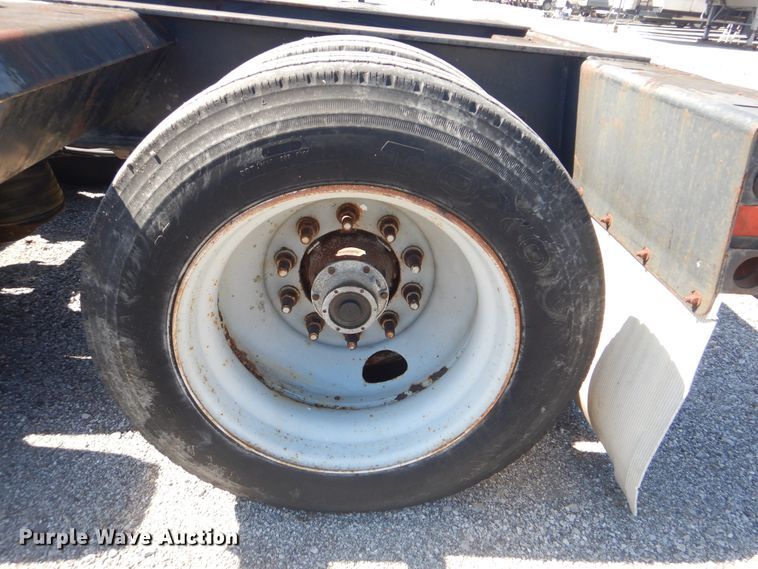 image for item DG8656 2002 Fontaine TA35NGB lowboy equipment trailer