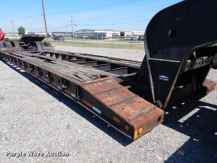 image for item DG8656 2002 Fontaine TA35NGB lowboy equipment trailer