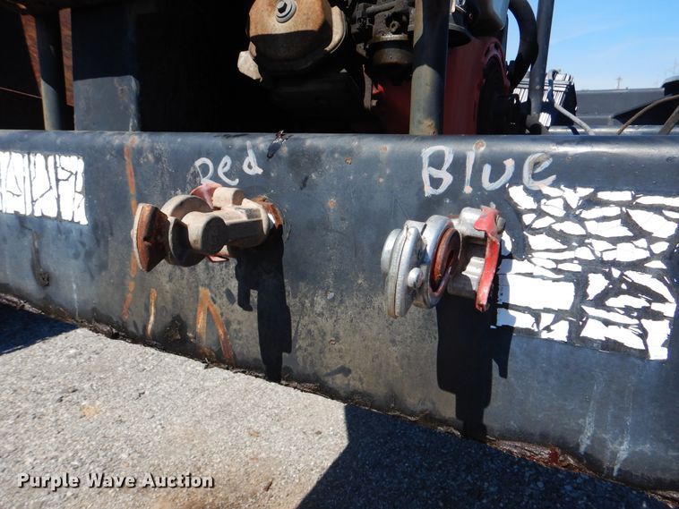 image for item DG8656 2002 Fontaine TA35NGB lowboy equipment trailer