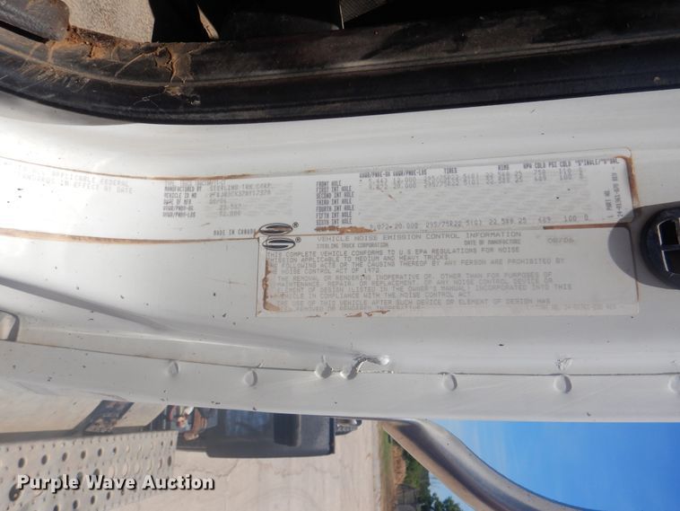 image for item DG8668 2007 Sterling A-Line  semi truck