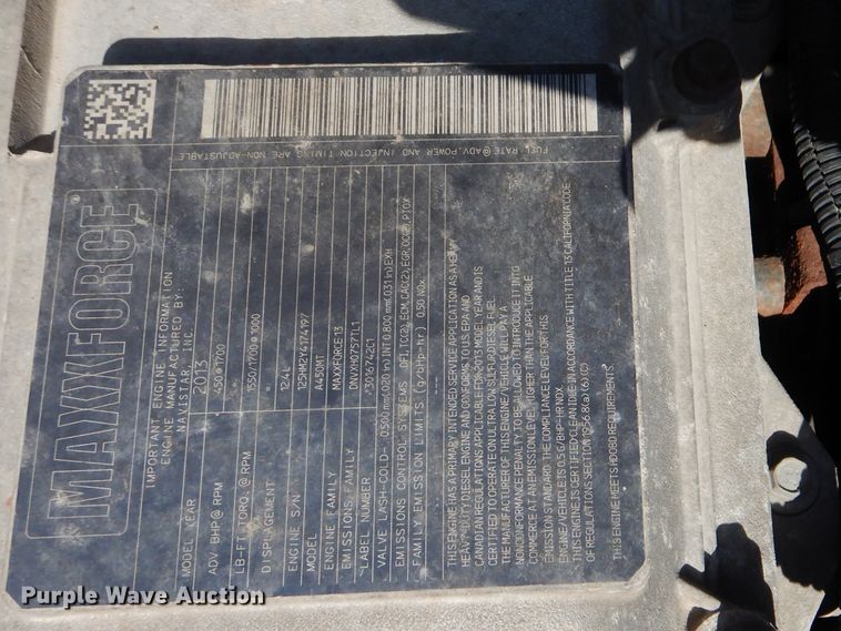 image for item DG8741 2014 International ProStar  semi truck