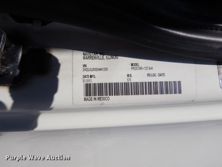 image for item DG8741 2014 International ProStar  semi truck