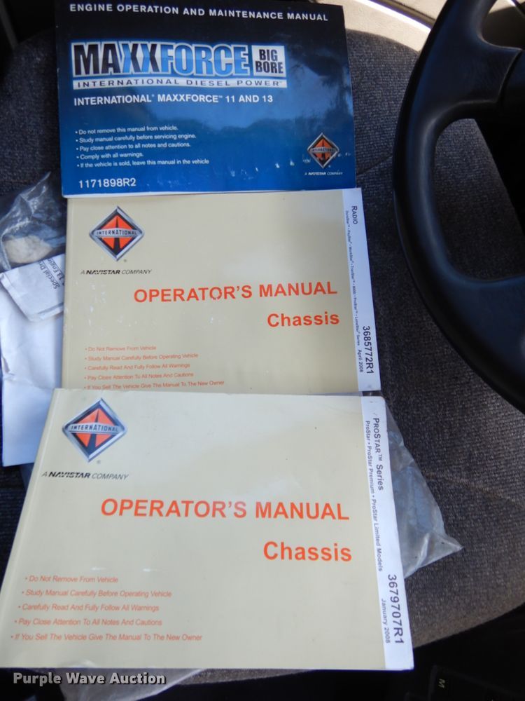 image for item DH6504 2010 International ProStar  semi truck