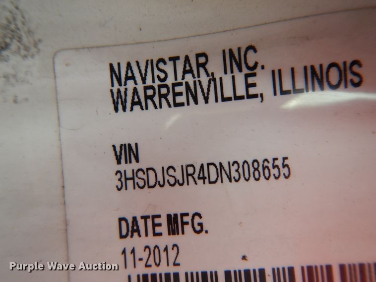 image for item DI5273 2013 International ProStar  semi truck