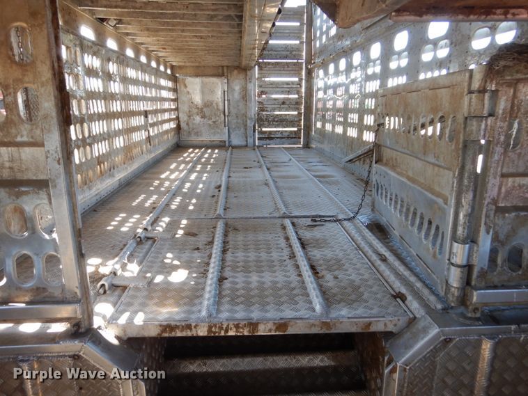 image for item GA9123 2008 Barrett livestock trailer