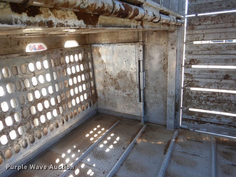 image for item GA9123 2008 Barrett livestock trailer