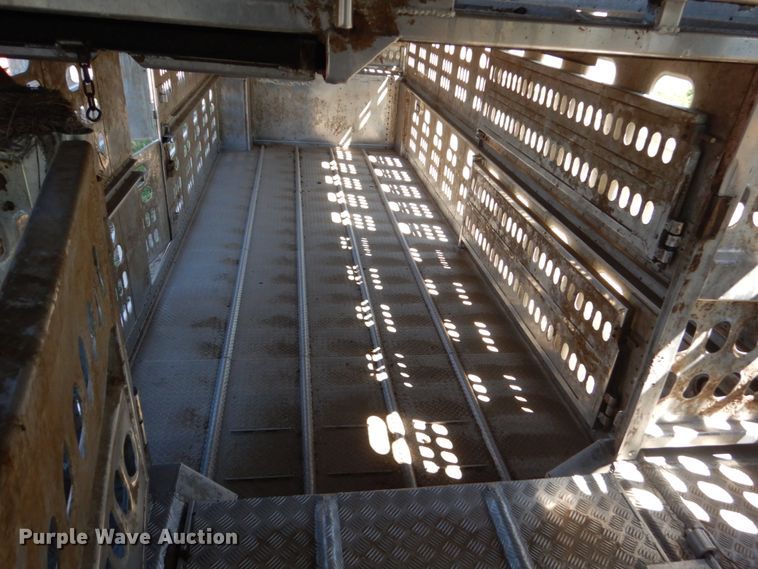 image for item GA9123 2008 Barrett livestock trailer