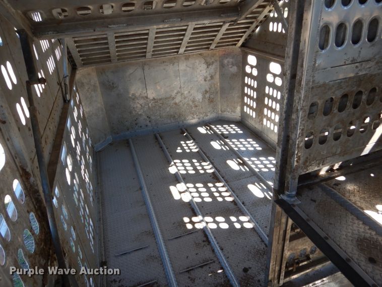 image for item GA9123 2008 Barrett livestock trailer