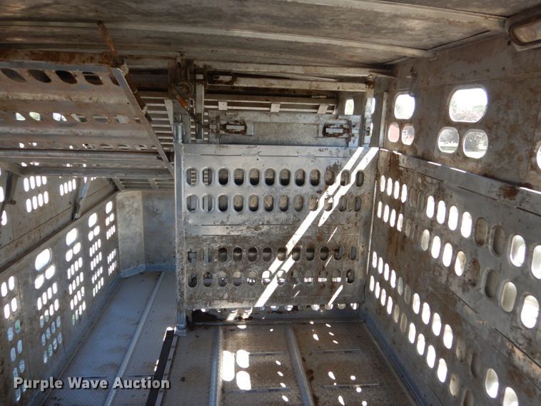 image for item GA9123 2008 Barrett livestock trailer