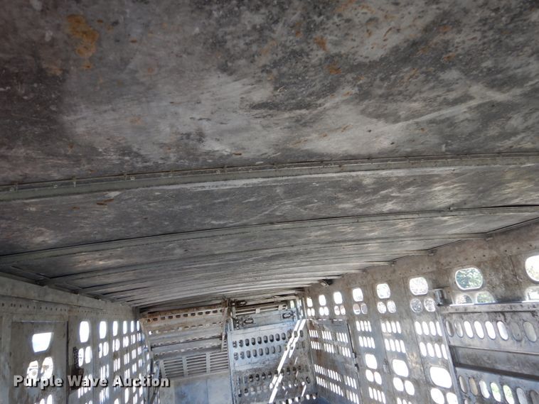 image for item GA9123 2008 Barrett livestock trailer