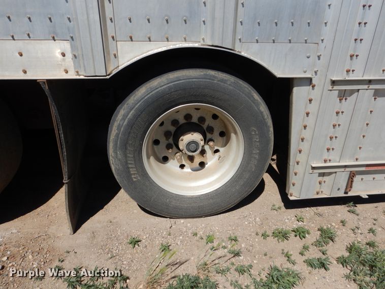image for item GA9123 2008 Barrett livestock trailer
