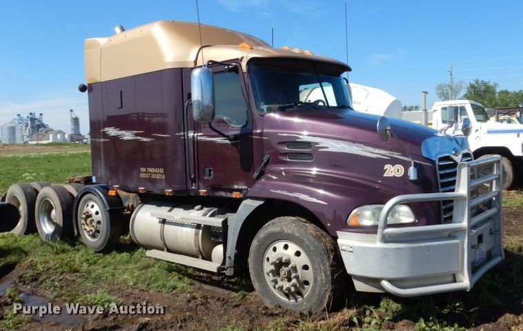 image for item GA9141 2007 Mack CXN613  semi truck