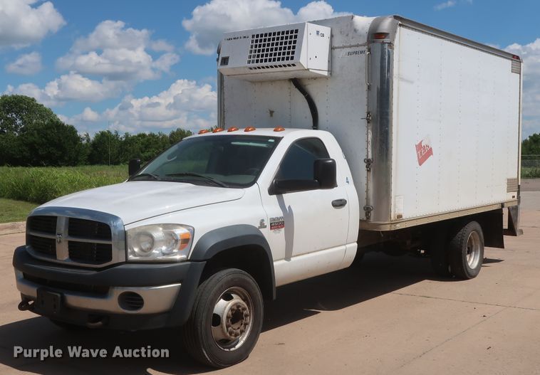 image for item GS9937 2008 Dodge Ram 4500  refrigerated truck