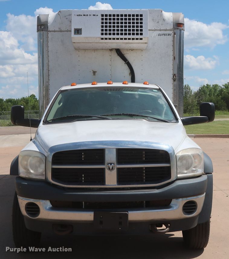 image for item GS9937 2008 Dodge Ram 4500  refrigerated truck