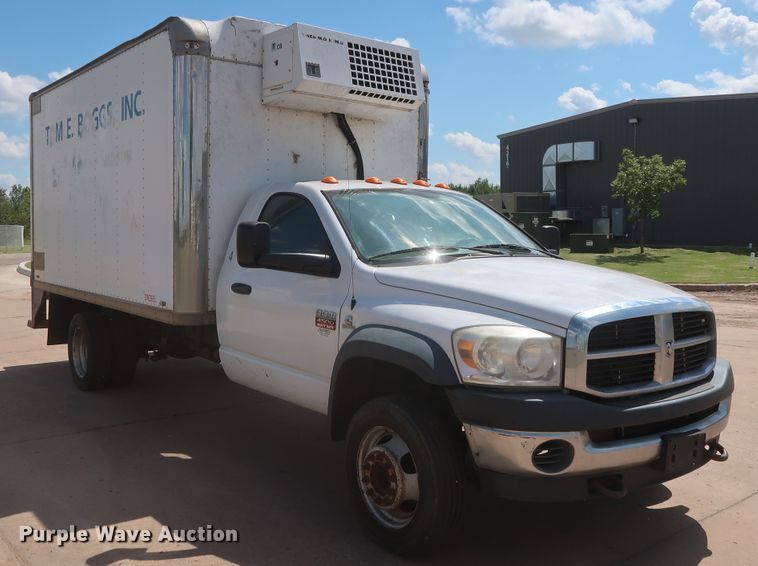 image for item GS9937 2008 Dodge Ram 4500  refrigerated truck