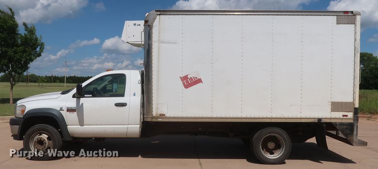 image for item GS9937 2008 Dodge Ram 4500  refrigerated truck