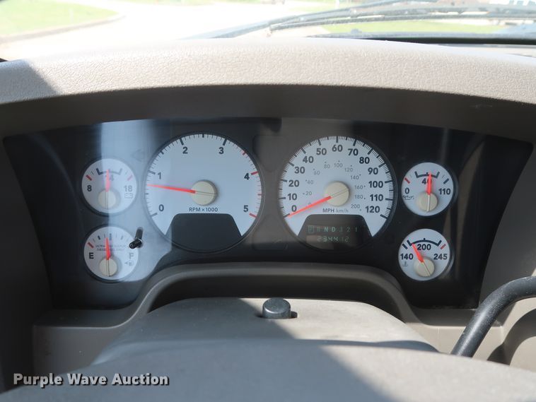 image for item GS9937 2008 Dodge Ram 4500  refrigerated truck